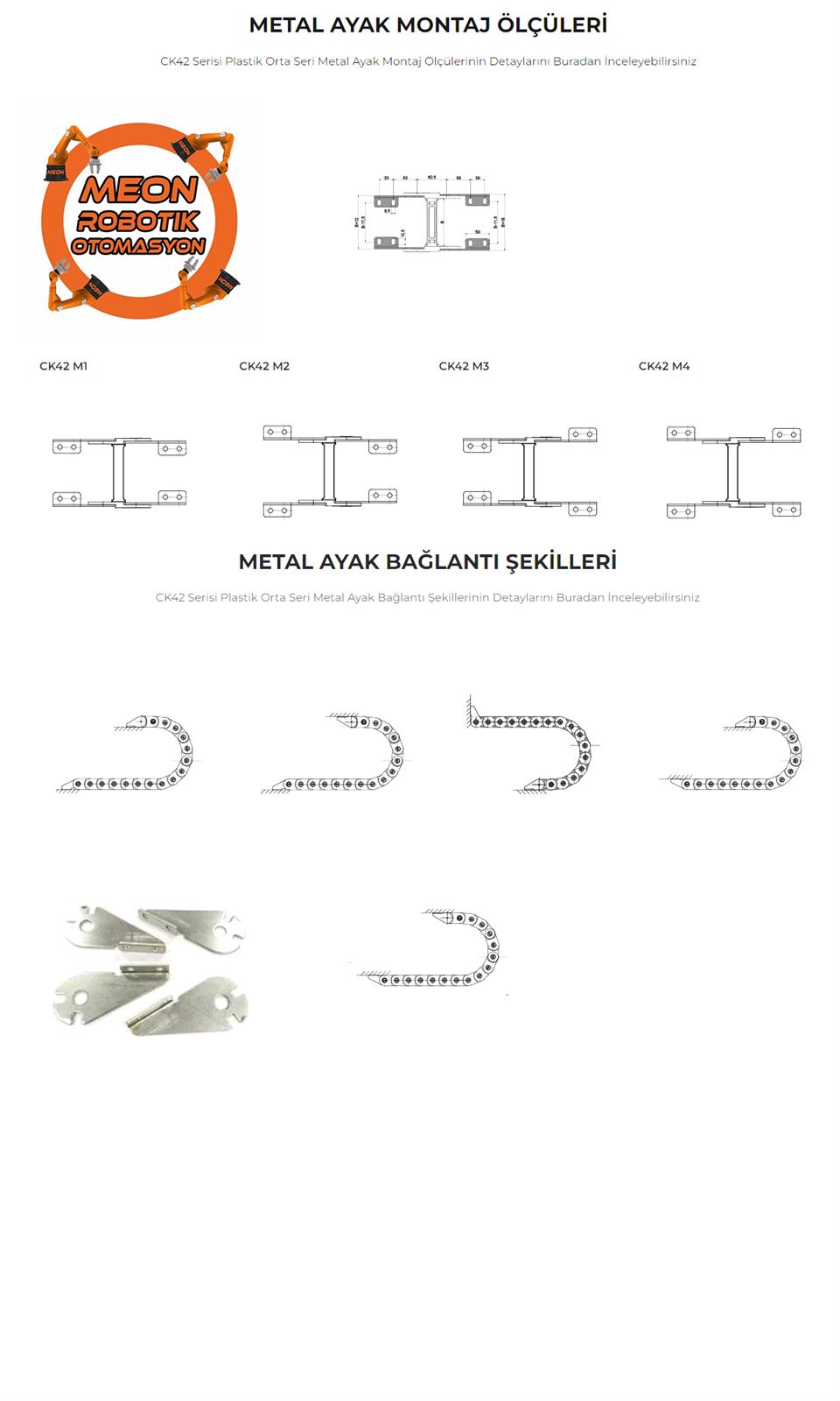 Cks C42 Bağlantı Ayağı