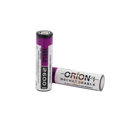 Orion 3.7V 2600mAh 18650 Şarj Edilebilir Li-ion Pil